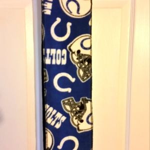 Colts Football Scarf NFL Sport Blue Winter Helmet Gear Clothing Accessory Fleece
